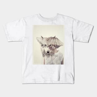 Aurora Wolf Eye Kids T-Shirt